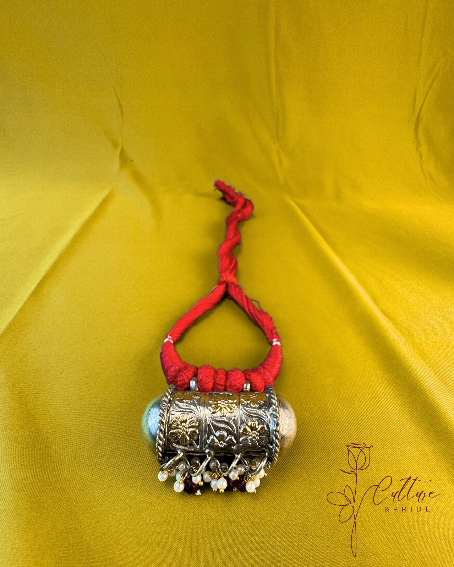 Heritage Bold German Silver Necklace & Earring Set