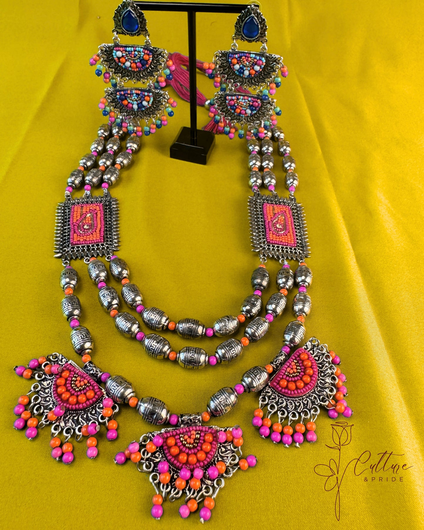 Navrang Glory Tribal Jewelry Set