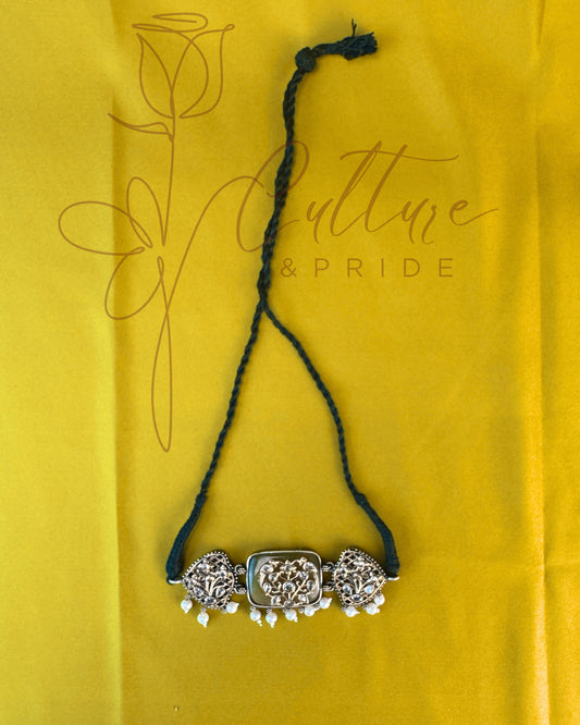 Golden Blossom Choker Set