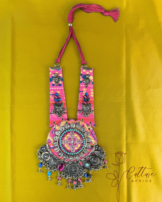 Rang Rani Mirror Tribal Necklace
