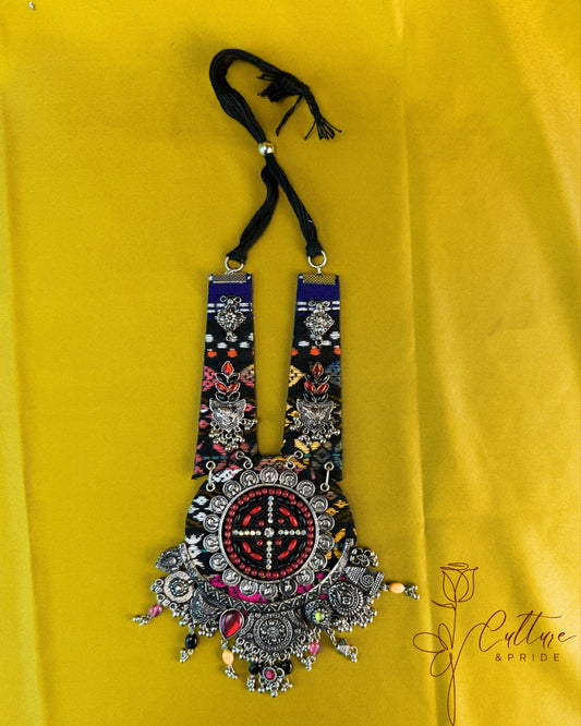 Tribal Tantra Mirror Pendant Necklace